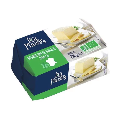 Pour simplifier vos extérieurs:Beurre de Baratte moulé 1/2 sel 250g