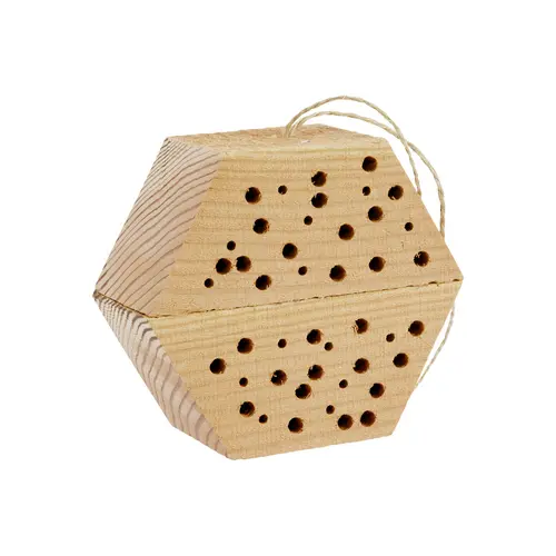 Solution simple：Abri pour abeilles hexagonal en bois botanic®