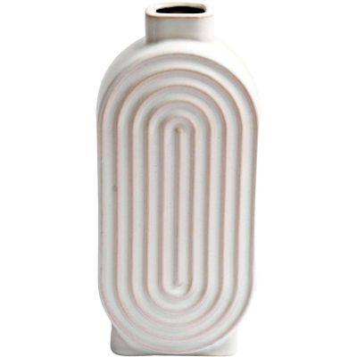Vase en dolomite blanc