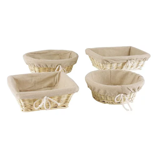 Solution utile：Corbeille osier 28x20x8 cm