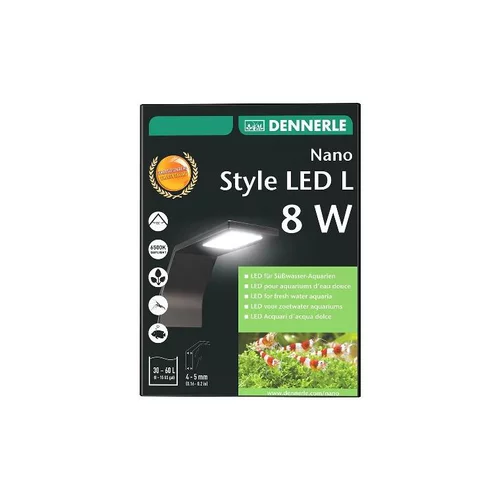 Moderne jardin：Lampe Nano Style LED L 8 W. 220x115x70 mm