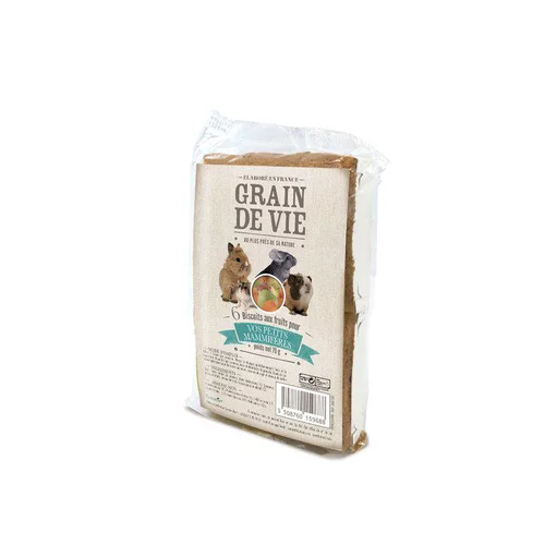 Un choix pratique pour le jardin:Biscuits pour petits mammifères Grain de Vie - 70 g