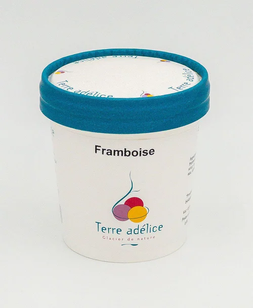 Style au jardin：Sorbet framboise Terre Adélice - Pot de 120 ml