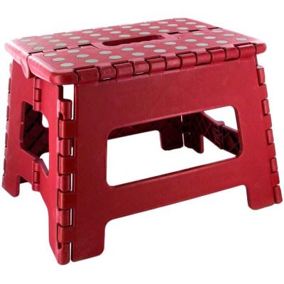 Marche pied pliable compact (Rouge)