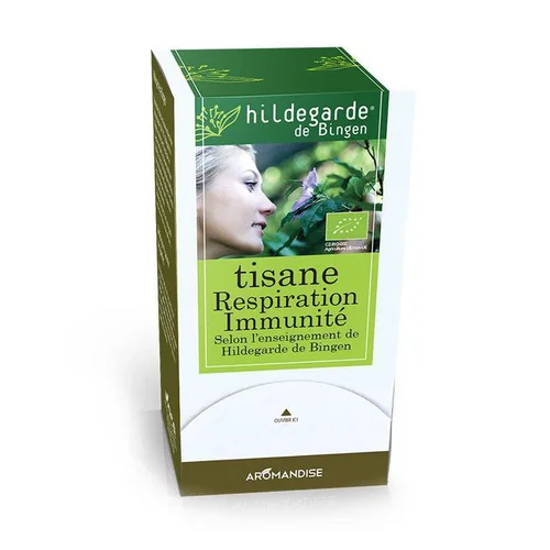 Pour transformer votre jardin:Tisane bio effet respiration et immunité en boite de 27 g