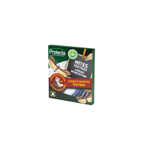 Pour plus de confort à l’extérieur:Pièges englués à mites textile Protecta - L'étui de 4