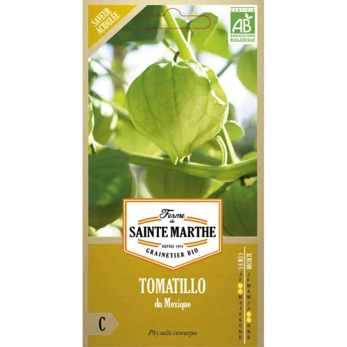 Pour valoriser vos extérieurs:Graines de Tomatillo du Mexique bio Ferme de Sainte Marthe - graines à semer
