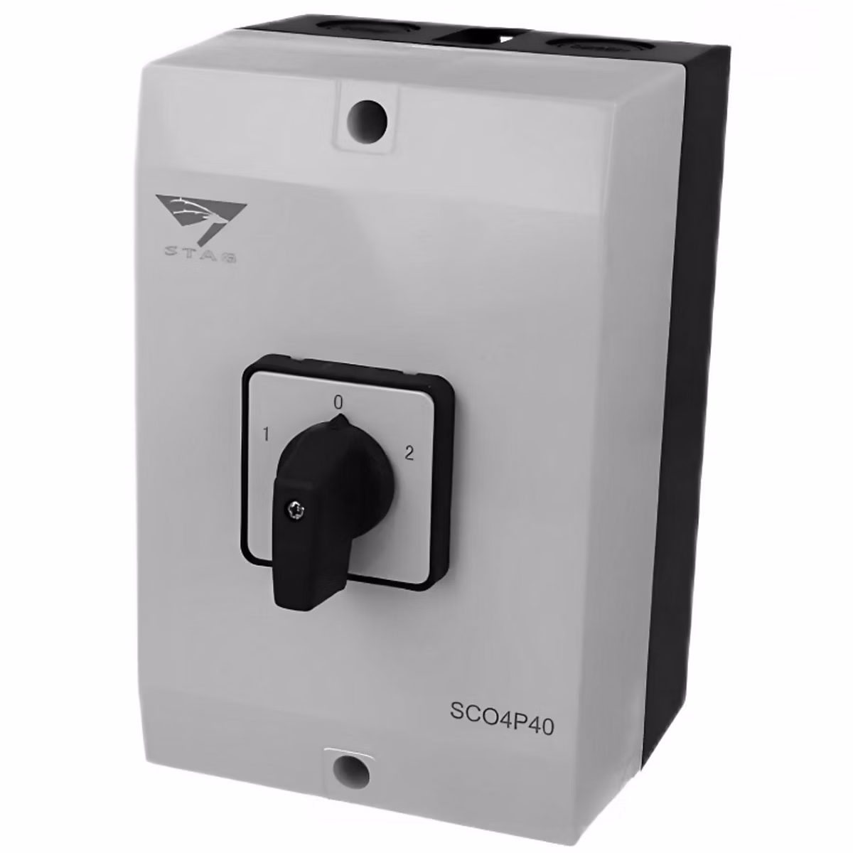 Coffret Inverseur De Source Manuel 40a Monophasé Ou Triphasé Pour Groupe électrogène – Avec Position 0