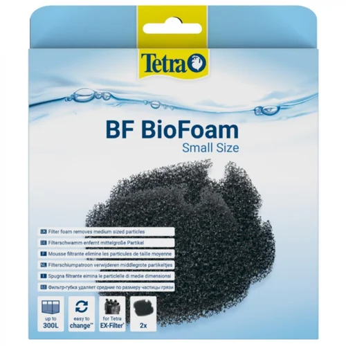 Spécial jardin:Lot de 2 éponges BioFoam pour aquarium, compact et biodégradable, TETRA - modèle Small