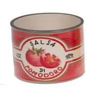 Solution jardin:Cache-pot céramique décor Salsa di pomodoro Echappée - 13 x 11 x 13 cm