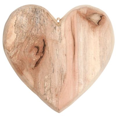 Coeur à suspendre en saule