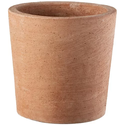 Le bon choix pour le jardin:Pot Moderne rond Terre claire Anticomestiere - Ø 25 x 25 cm