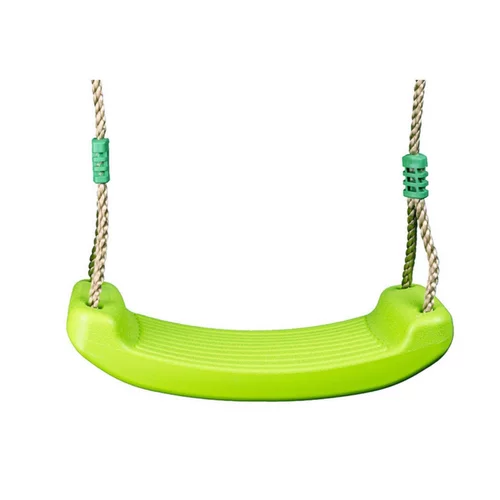 Accessoire jardin：Siège de balançoire en plastique vert pour portique de 1,9 à 2,5 m