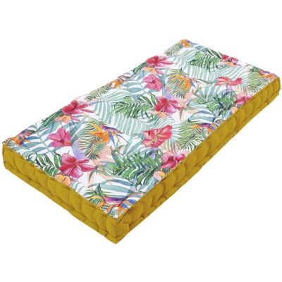 Coussin de palette en coton imprimé 120 x 60 cm (Seville)
