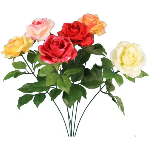 Le choix pour l’extérieur:Bouquet de roses artificielles
