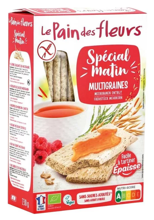 Pensé pour le jardin:Pain des fleurs matin multigraines 230 g