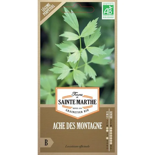 Extérieur déco：Graines de Ache des montagnes bio Ferme de Sainte Marthe - 500 graines à semer