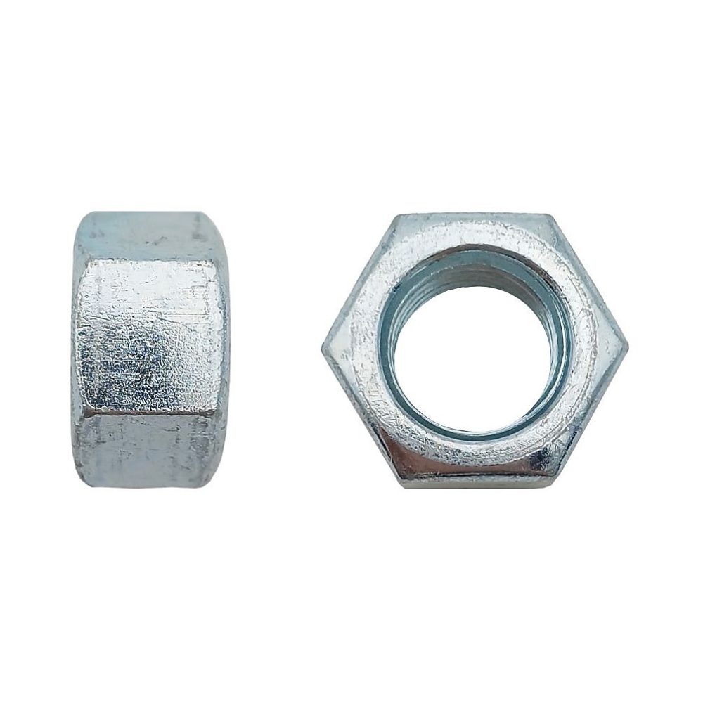 5 Ecrous Hexagonaux HU M39 mm – 4032, 8, Zingué blanc, D-Work