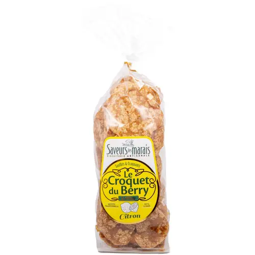 Esprit jardin：Croquets citron Saveurs des marais - 130 g