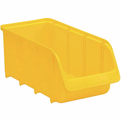 Bac à bec empilable Alutec taille 3/L 315 × 145 × 125 mm – jaune