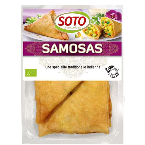Fonctionnel au jardin：Samosas biologiques - 250 gr