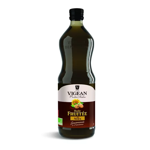 Essentiel extérieur：Huile fruitée noix gourmande bio 1 L