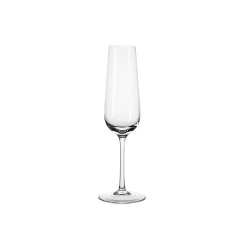 Tendance au jardin：Coffret de 6 flûtes à champagne coloris transparent en verre Tivoli - 21 cl