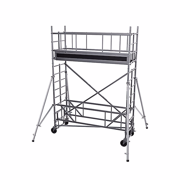Echafaudage roulant alu – Hauteur de travail max 4.30m, IPP-0230T