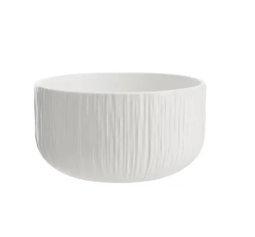 Autour du jardin：Coupe Gen coloris beige en céramique - Ø 15 cm x 8 cm