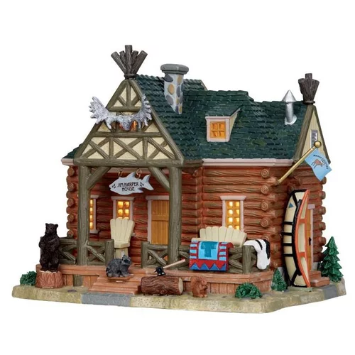 Adapté au jardin：Maison Jim Harper collection Vail Village Lemax