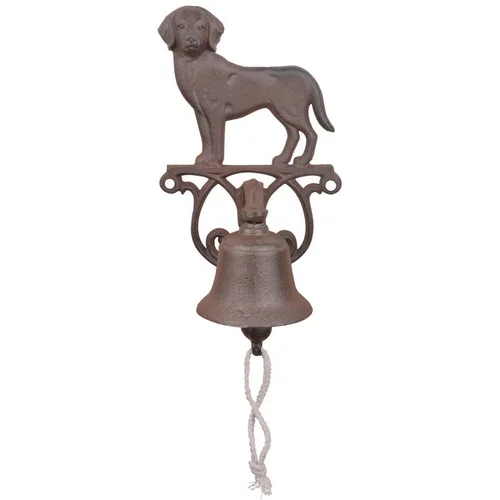 Jardin & déco：Cloche murale chien 14,3x13,2x24,9 cm
