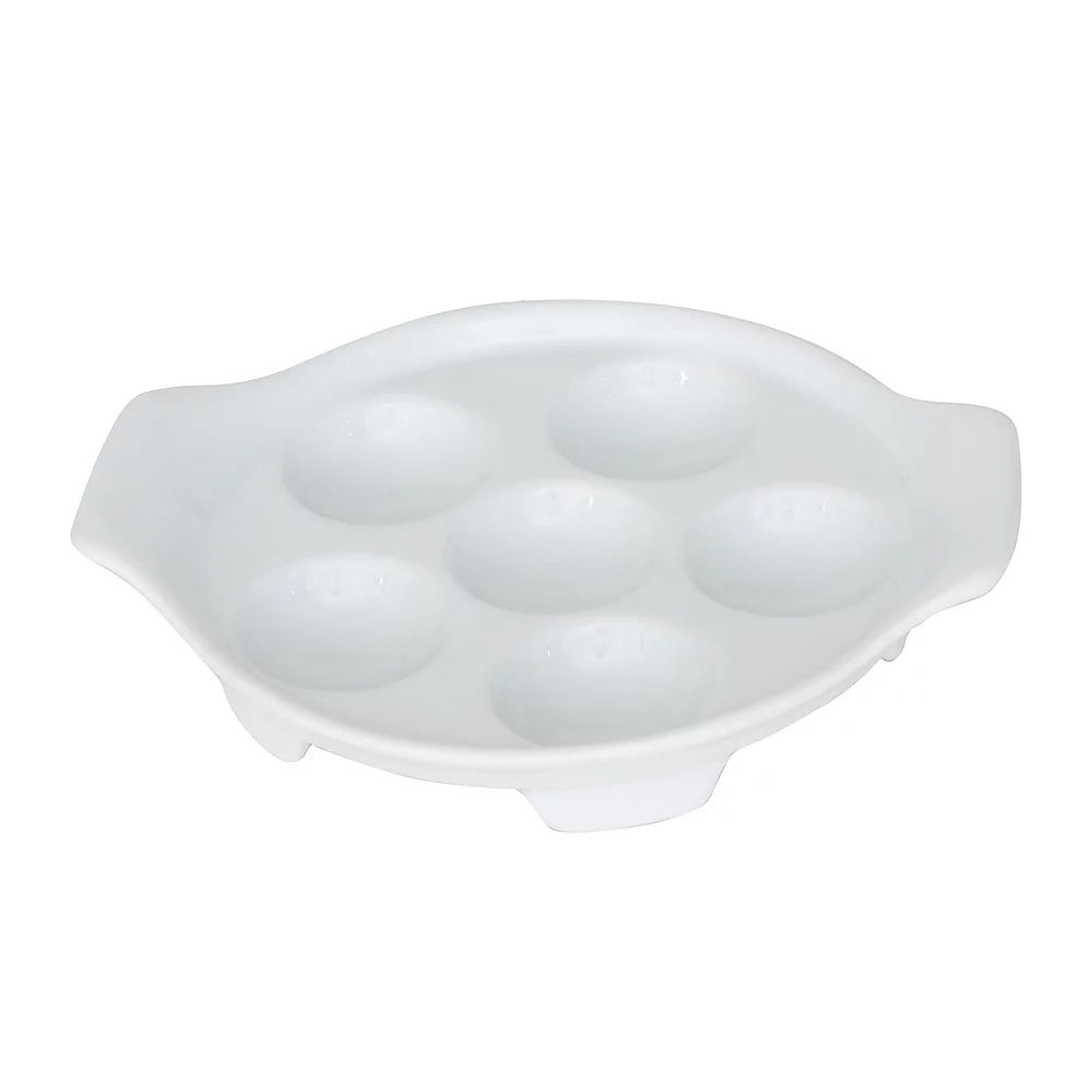 Vaisselle – ASSIETTE ESCARGOT 6 TROUS RONDE