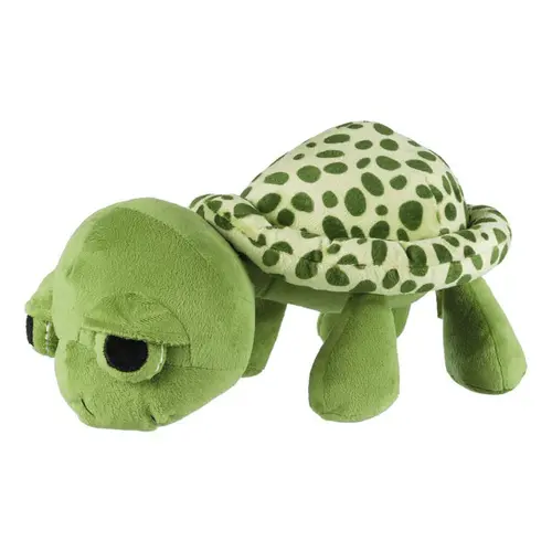 Idée simple：Jouet pour chien en peluche avec son Trixie tortue verte - 40 cm