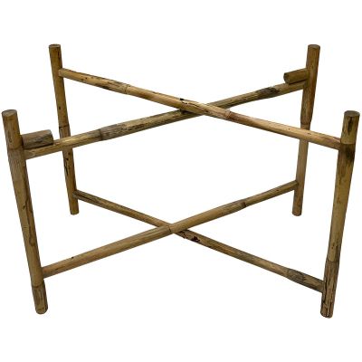 Trépied en bambou pour plateau Jali (60 x 56 x 45 cm)