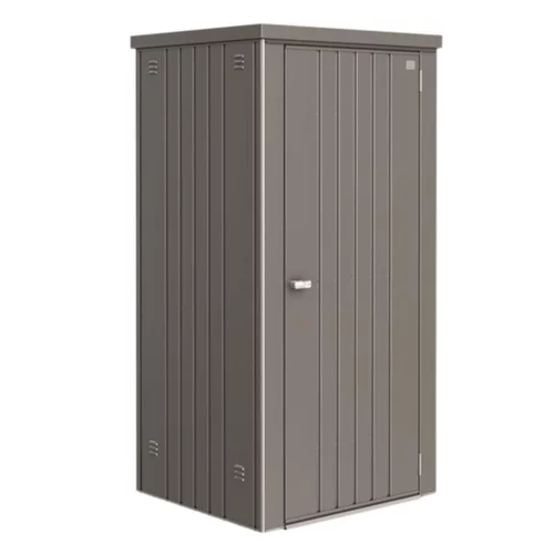 Pour enrichir votre univers jardin:Armoire à outils gris quartz 93x83x182,5 cm