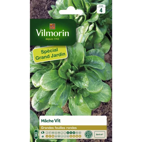 Côté végétal：Graines de mâche vit Vilmorin - graines à semer