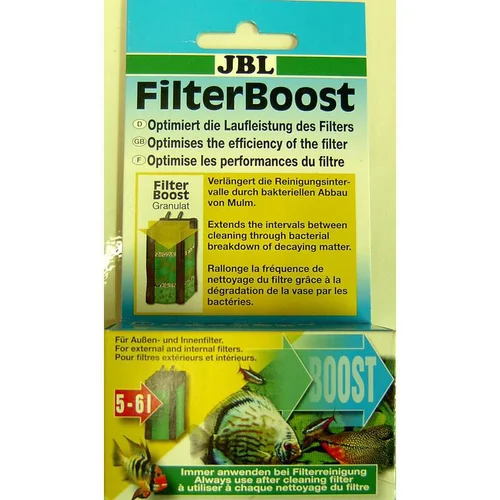 Pour la maison et le jardin:Bactéries de démarrage FilterBoost pour aquarium, JBL - 25ml