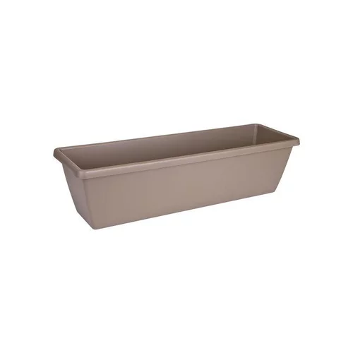 Pour créer votre espace extérieur:Jardinière Barcelona XL L25 x h20,2 x p59,2 cm taupe