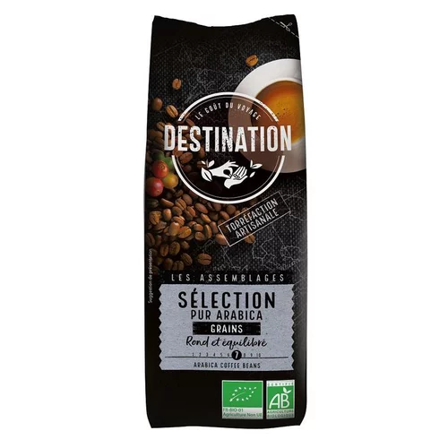 Conçu pour vos extérieurs:Café Sélection pur arabica en grains bio 250g