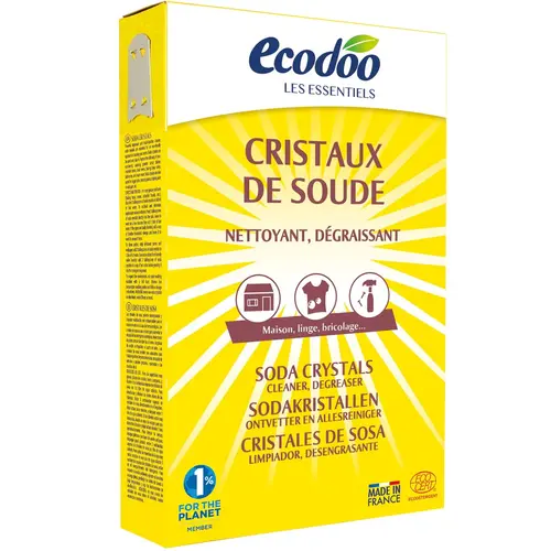 Essentiel pour le jardin:Cristaux de soude écologiques Ecodoo - 850 g