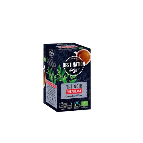 Jardin expert：Thé noir breakfast Bio Destination - 40 g