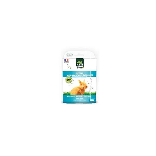 Pour mieux profiter de l’extérieur:Pipette antiparasitaire Ecosoin bio pour lapin 4x0,3 ml
