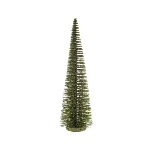 Le choix jardin：Sapin décoratif vert pailleté - H 45 cm