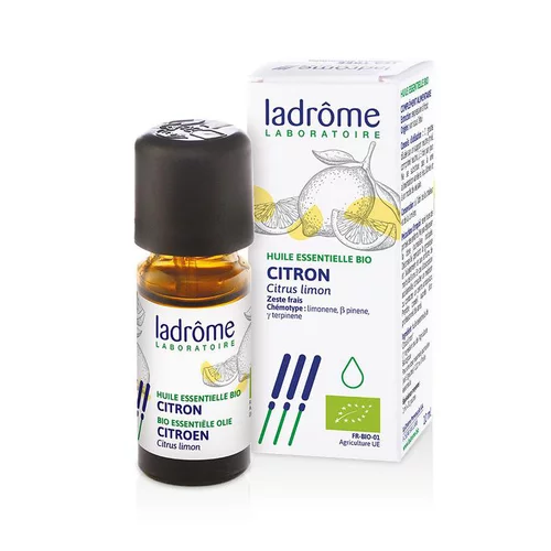 Extérieur utile:Huile essentielle bio de Citron Ladrôme - 10 ml