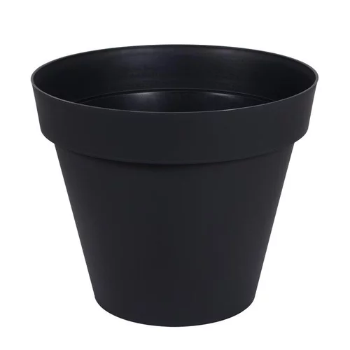 Pratique jardin：Pot gris anthracite Eda Toscane - Ø 100 x H 79,5 cm