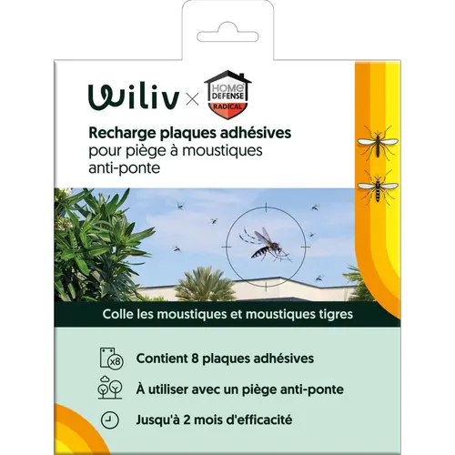 Choix au jardin：Recharge pour piège anti-moustique anti-ponte EverGreen - 8 pièces