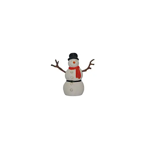 Bien pensé pour le jardin：Personnage de crèche de Noël bonhomme de neige Santons Escoffier - 8,7 x 3,8 x 6,9 cm