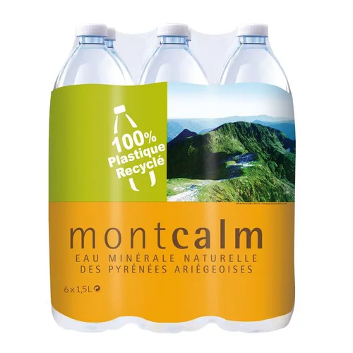 Jardin confort:Eau Montcalm 6 x 1,5L