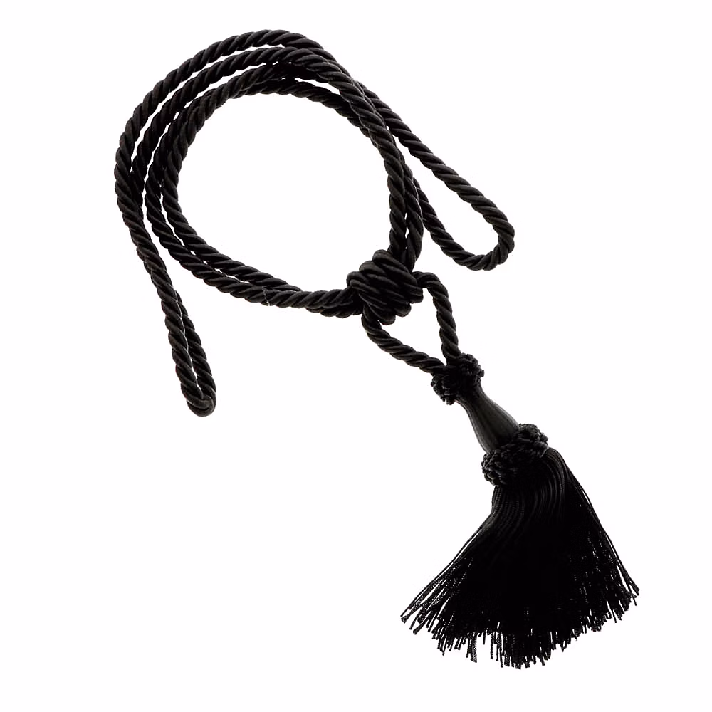 Embrasse à rideaux 70cm Noir – Boulet