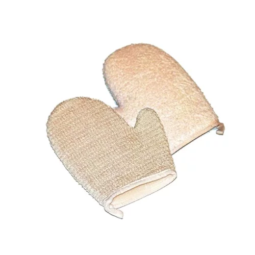 Facile à intégrer au jardin：Gant de massage Sisal/Coton 18x21 cm